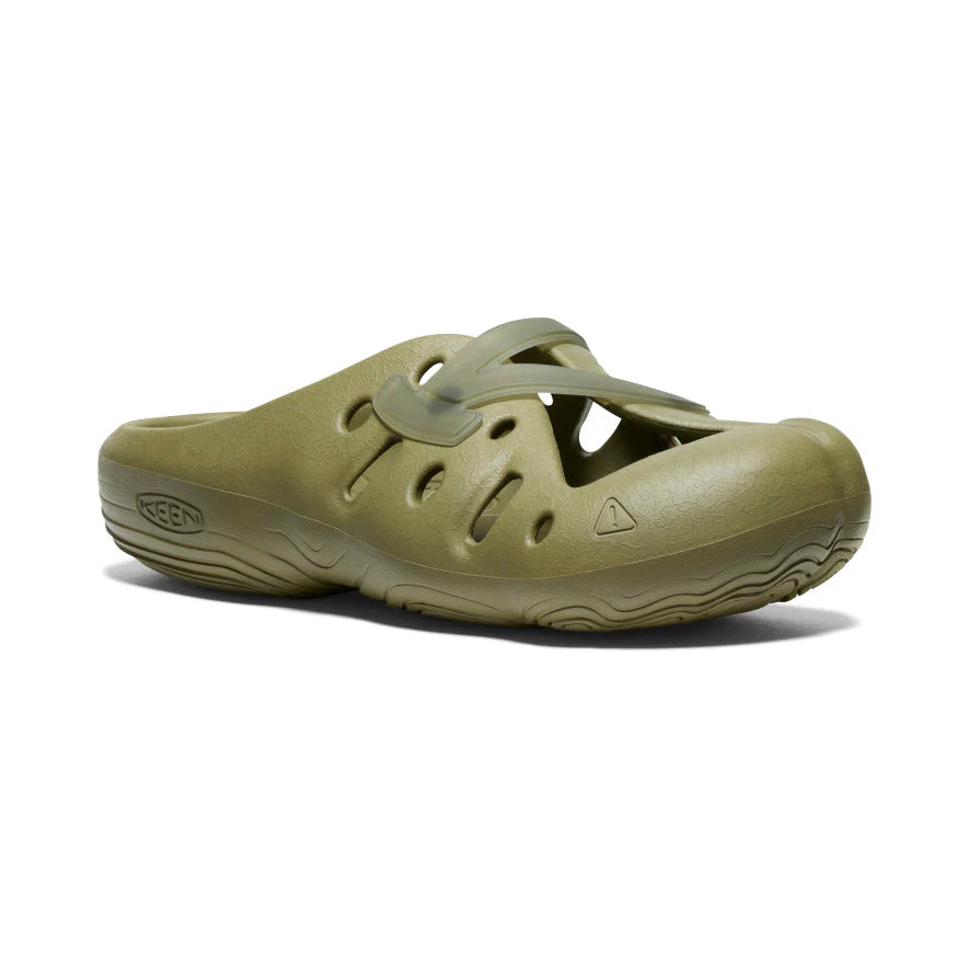 YOGEEZ Comfortable Clogs for Women & Men - Martini Olive Color Slip-On Shoes for Indoor, Outdoor & Garden Use