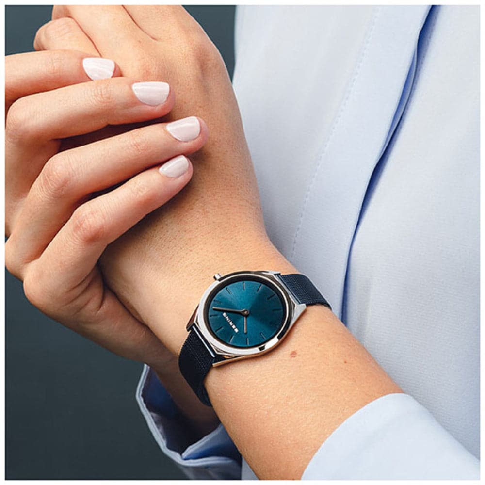 BERING 17031 307 Women's Luxury Watch - Elegant Stainless Steel Analog Wristwatch with Sapphire Crystal for Business, Party & Everyday Wear