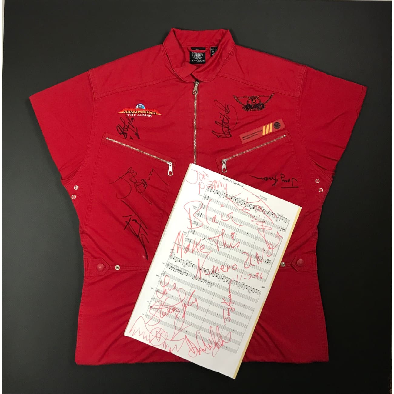 Aerosmith Signed 