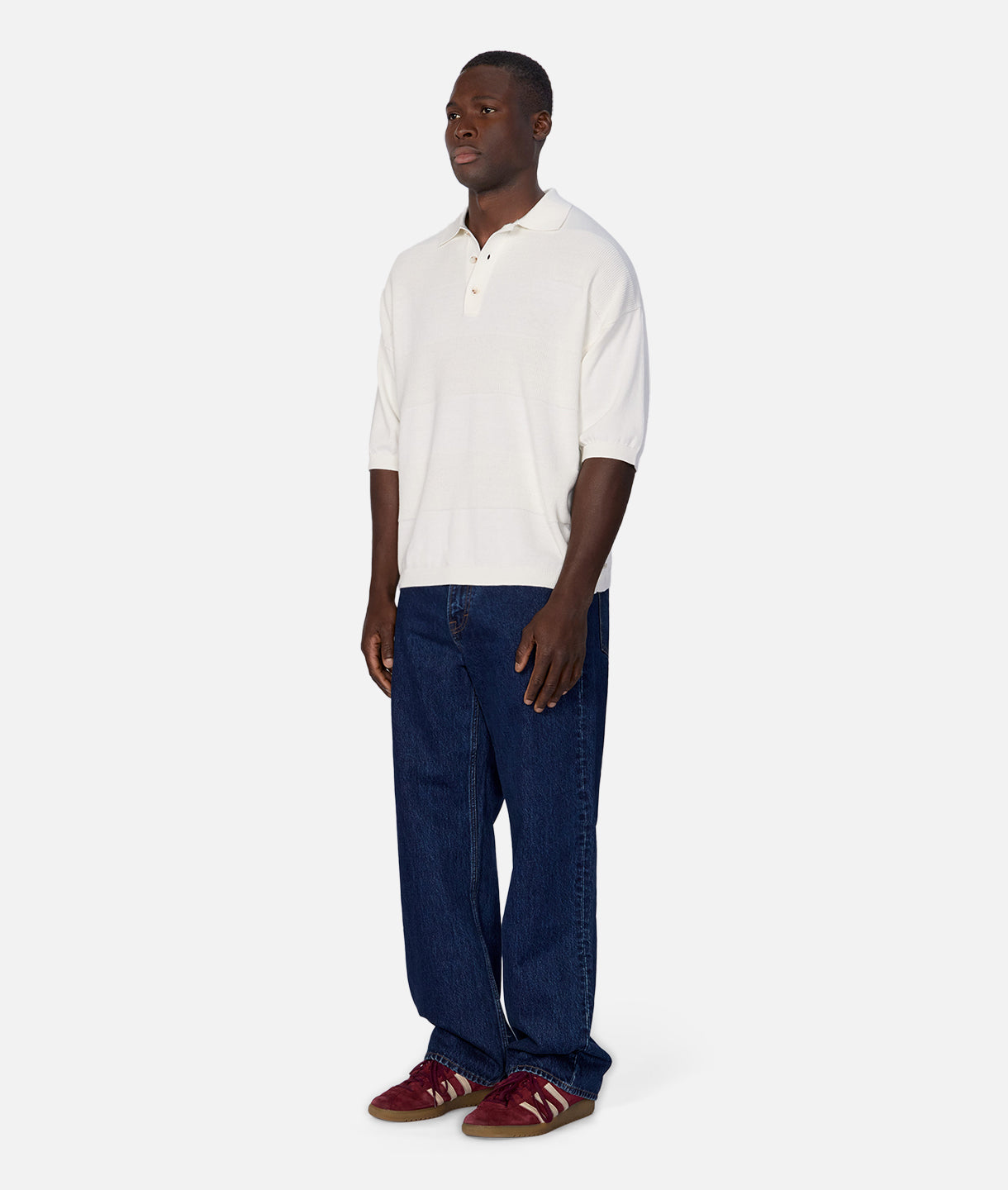 Solana Polo Shirt for Men - Soft Cotton Milk White Casual Wear - Perfect for Office, Golf & Outdoor Activities
