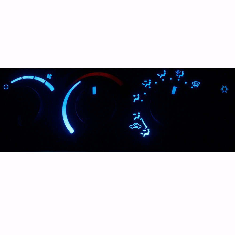 HERCOO LED Light Bulbs Kit for AC Climate Heater Control - Compatible with 2003-2008 Dodge Ram 1500 2500 3500 Pickup Trucks | Easy Installation & Bright Illumination | Perfect for Night Driving & Interior Upgrades