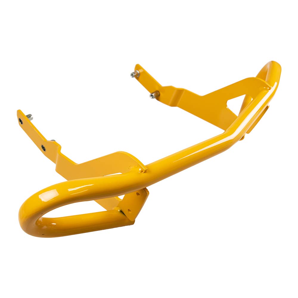 CUB CADET 683-05219-4021 Loop Bumper Assembly Yellow - Compatible with XT2, GX54, LX46, LX42, LE FAB Tractor Models - Perfect for Lawn Protection & Front-End Safety