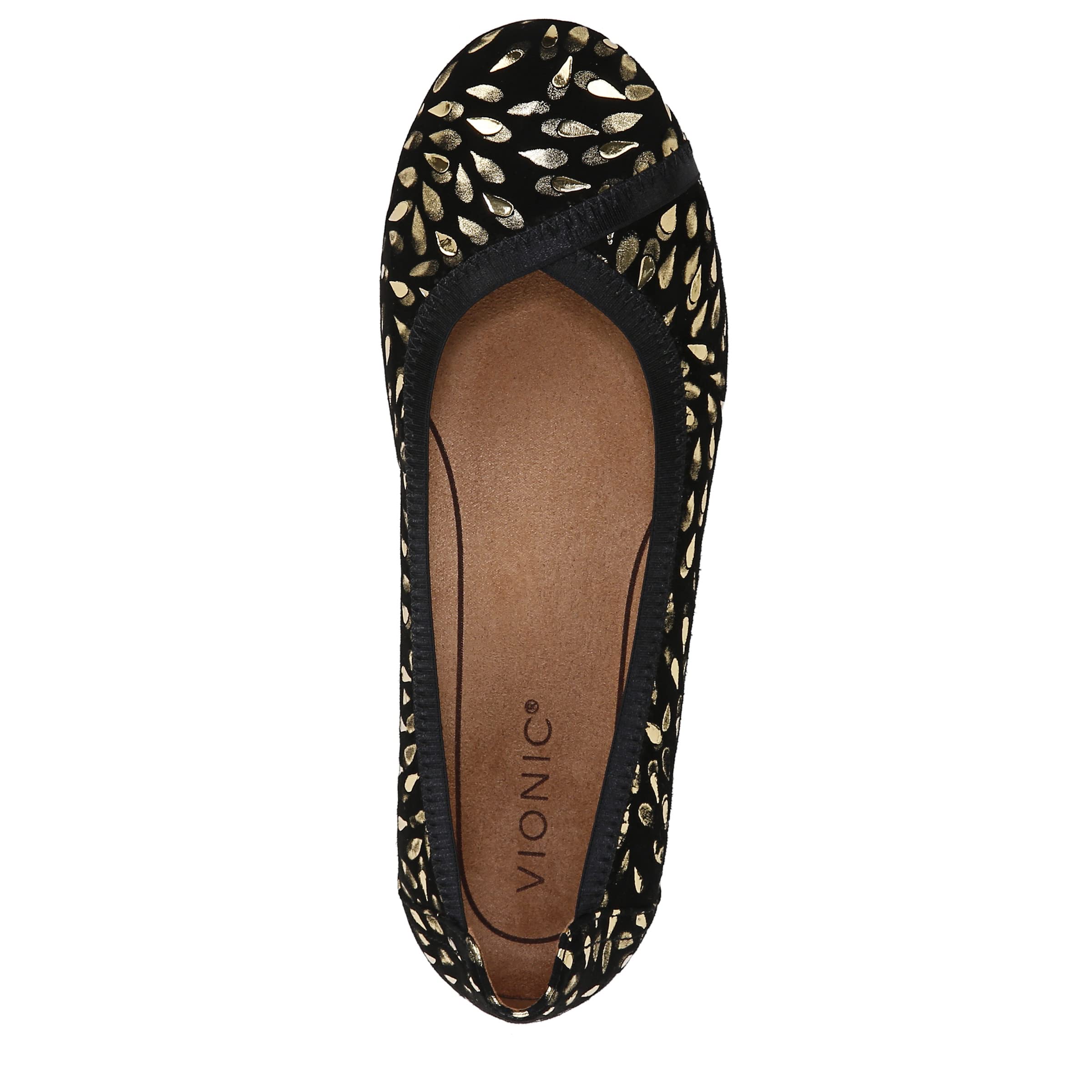 Vionic Women's Caroll Comfortable Orthotic Sandals with Arch Support - Perfect for Walking, Travel & Everyday Wear