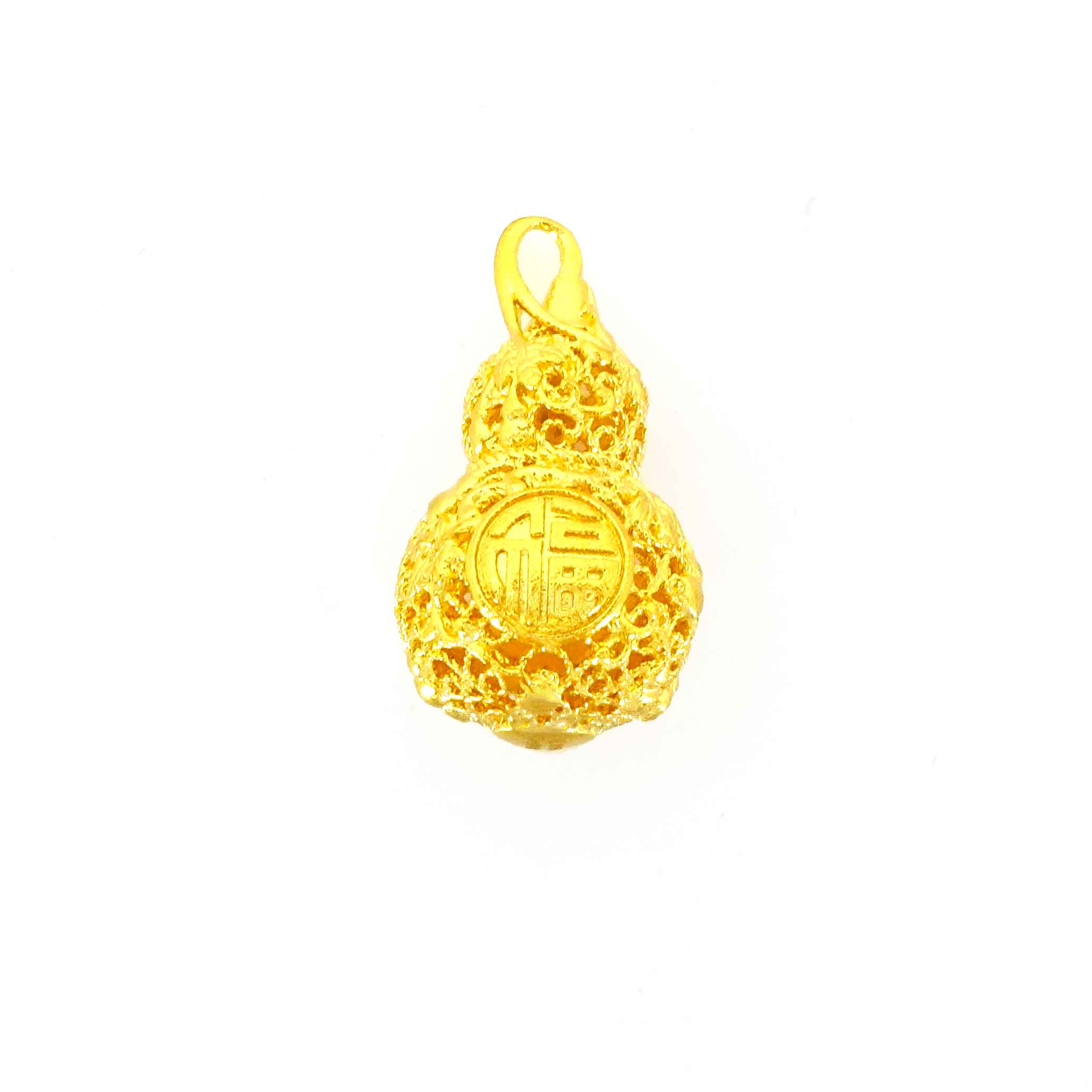 24K Gold Hulu Pendant Necklace - Elegant & Luxurious Jewelry for Women - Perfect for Gifts, Parties & Everyday Wear