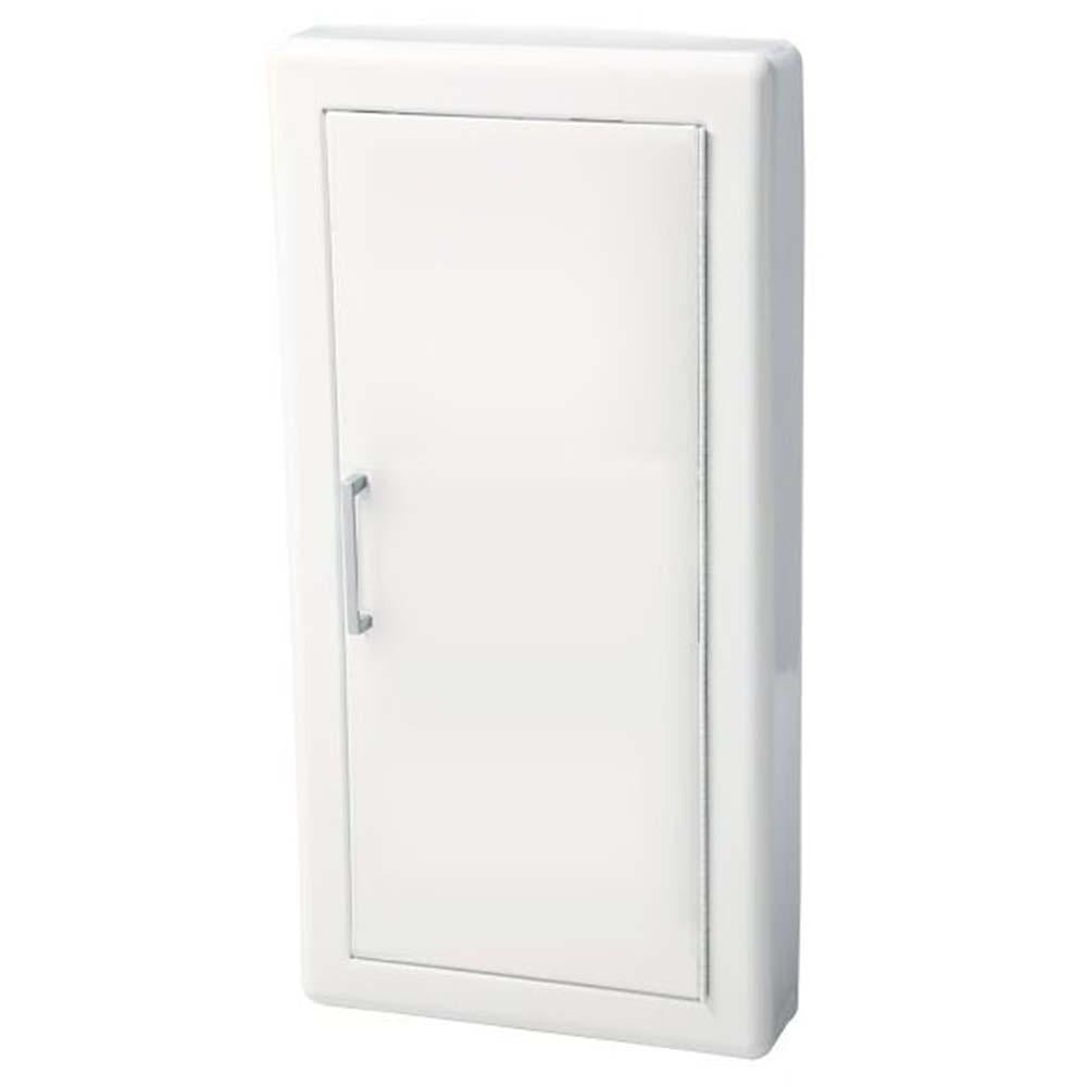 JL Industries 1818S21FX2 Fire Extinguisher Cabinet - Solid Steel Door with Pull Handle, 1-Hour Fire Rated - Ideal for Commercial Buildings, Warehouses & Office Safety Compliance