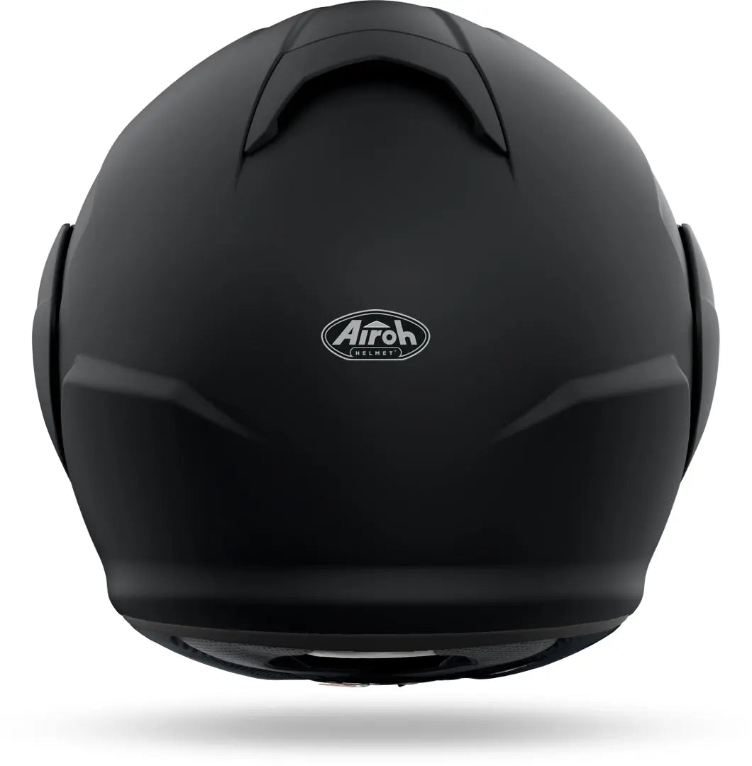 Airoh Mathisse Matt Black Motorcycle Helmet - Lightweight & Durable Full Face Helmet for Street Biking, Racing & Commuting