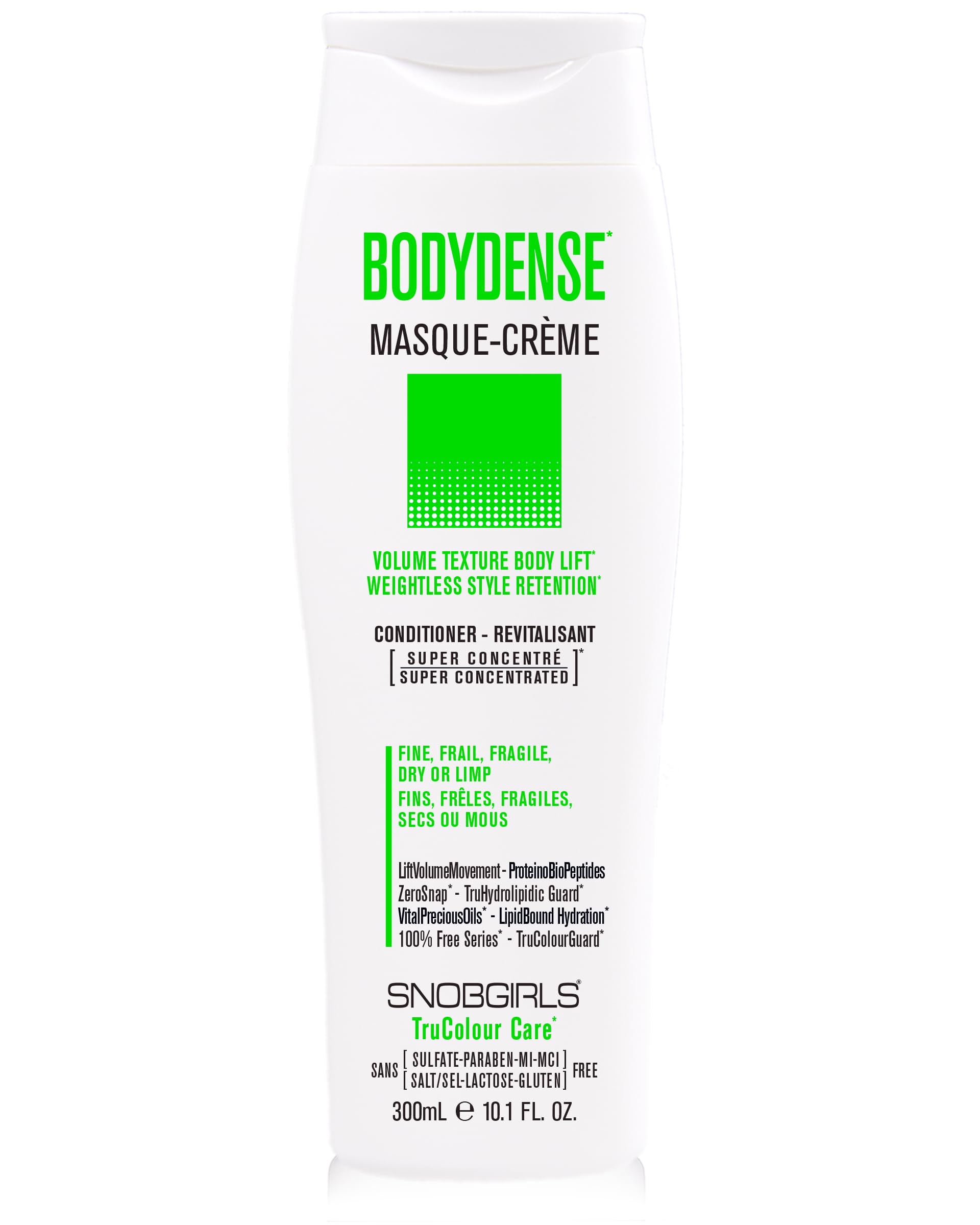 BODYDENSE Plumping & Hydrating Volumizing Shampoo, Conditioner & Biotin Hair Oil Set for Fine Hair - Hair Growth Serum for Volume, Texture & Body Lift - Perfect for Daily Hair Care & Styling