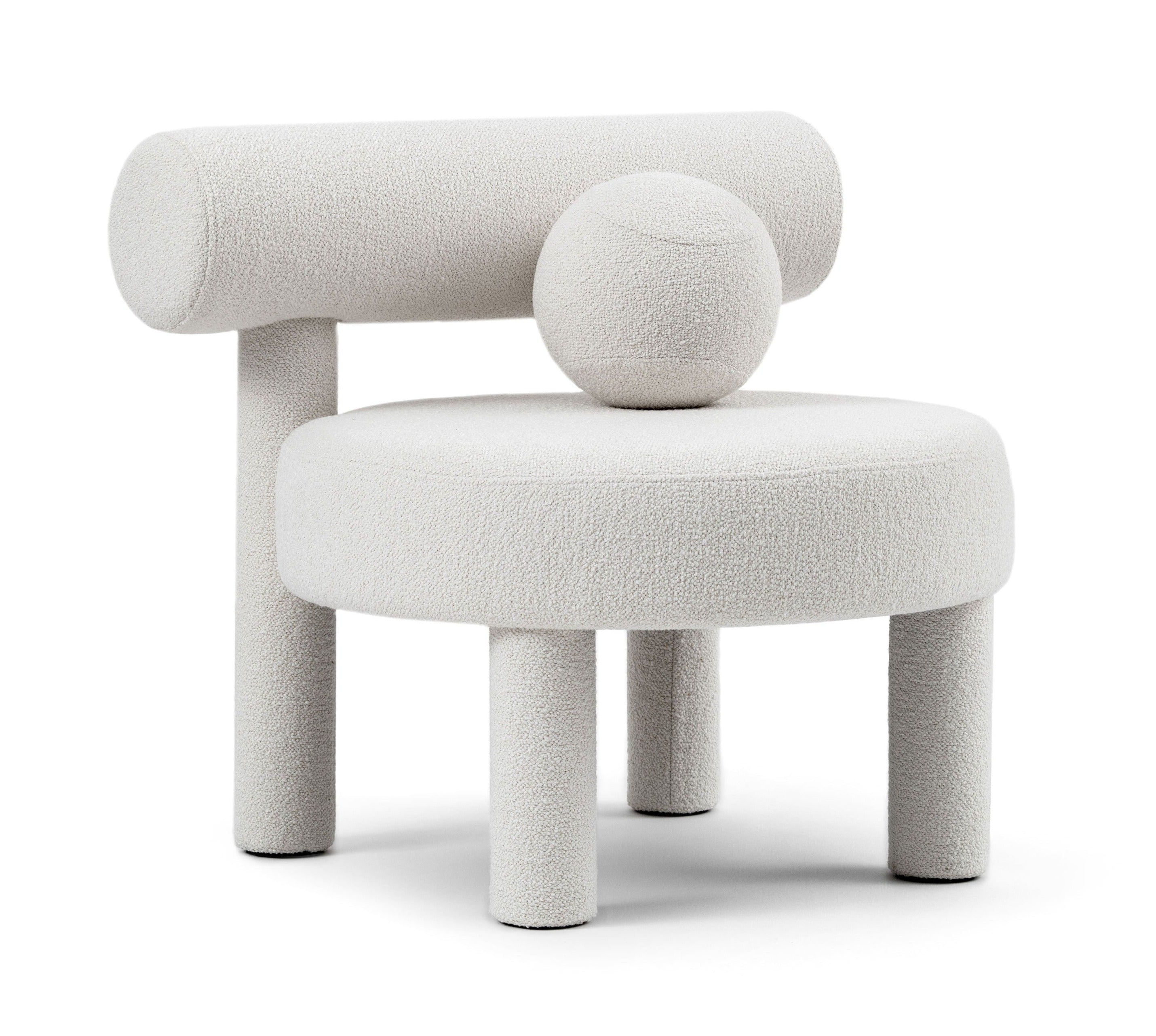Noom Gropius Low Chair CS1 - Modern Minimalist Lounge Chair for Living Room, Bedroom & Office - Comfortable Mid-Century Inspired Seating