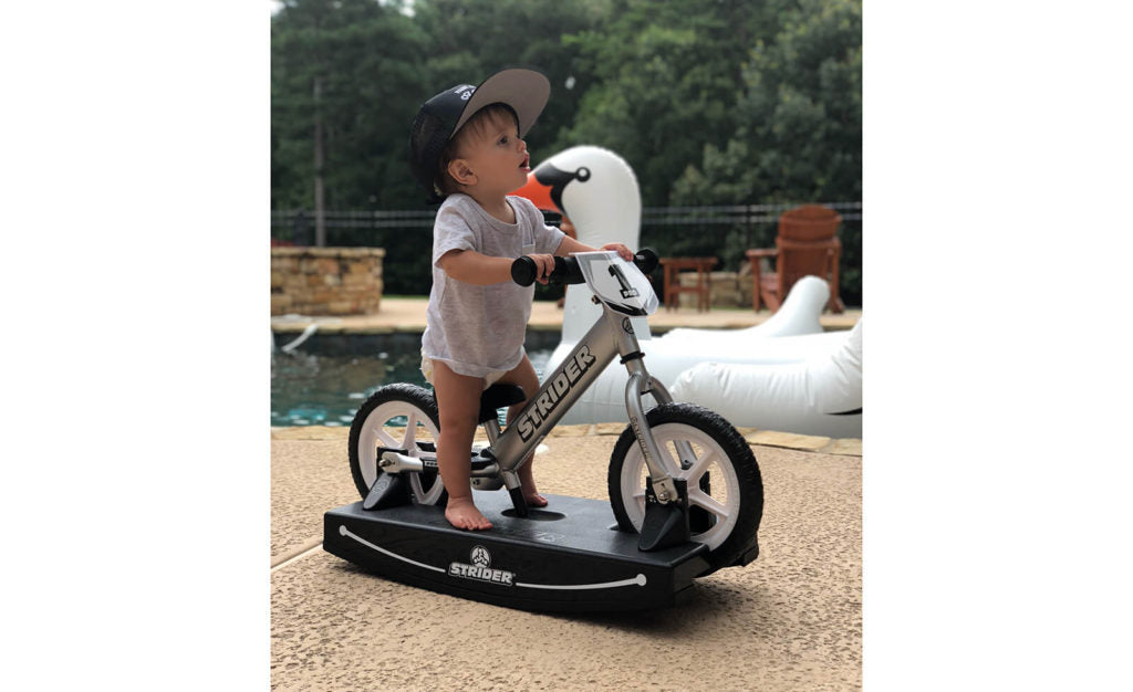 Strider Pro 2-in-1 Balance Bike & Rocking Horse for Toddlers - Perfect for Indoor Play, Outdoor Learning, and First Bike Experience