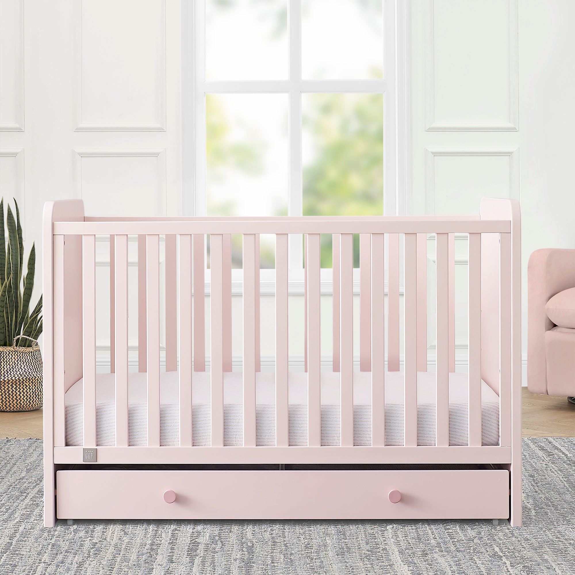 Blush Pink with Dark Pink (1480)