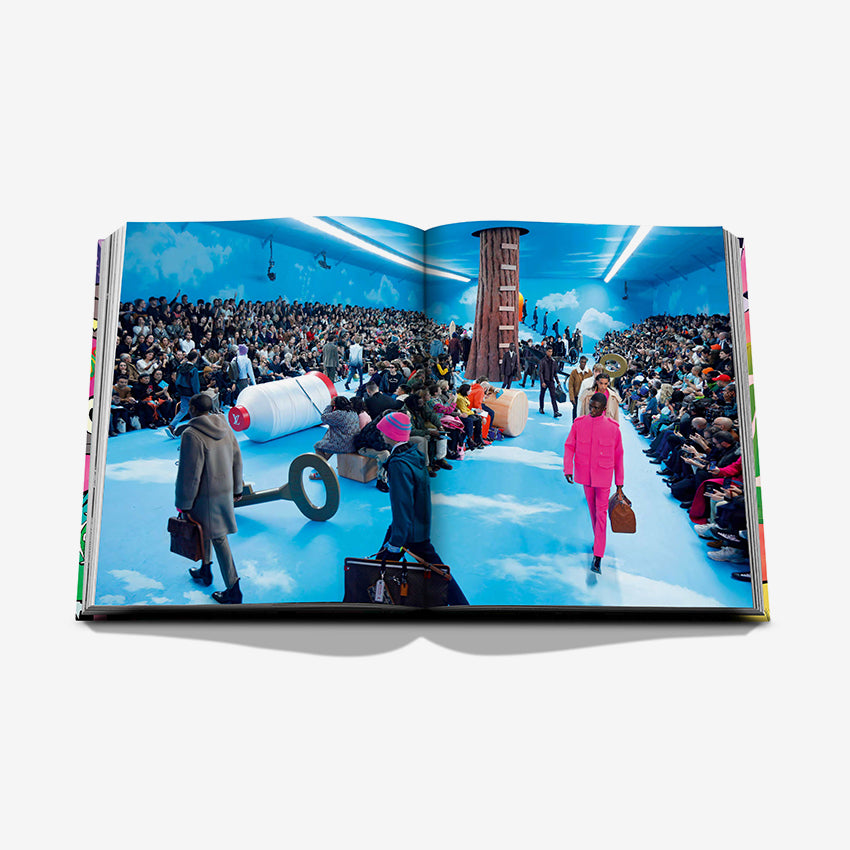 Assouline Louis Vuitton: Virgil Abloh Classic Cartoon Cover Book - Luxury Fashion Collector's Edition for Home Decor & Coffee Table Display