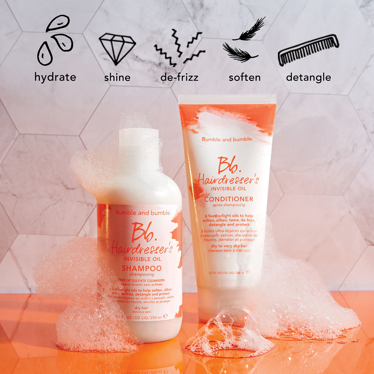 Professional Invisible Oil Shampoo for Hairdressers - Hydrating & Volumizing Hair Care - Perfect for Salon & Home Use