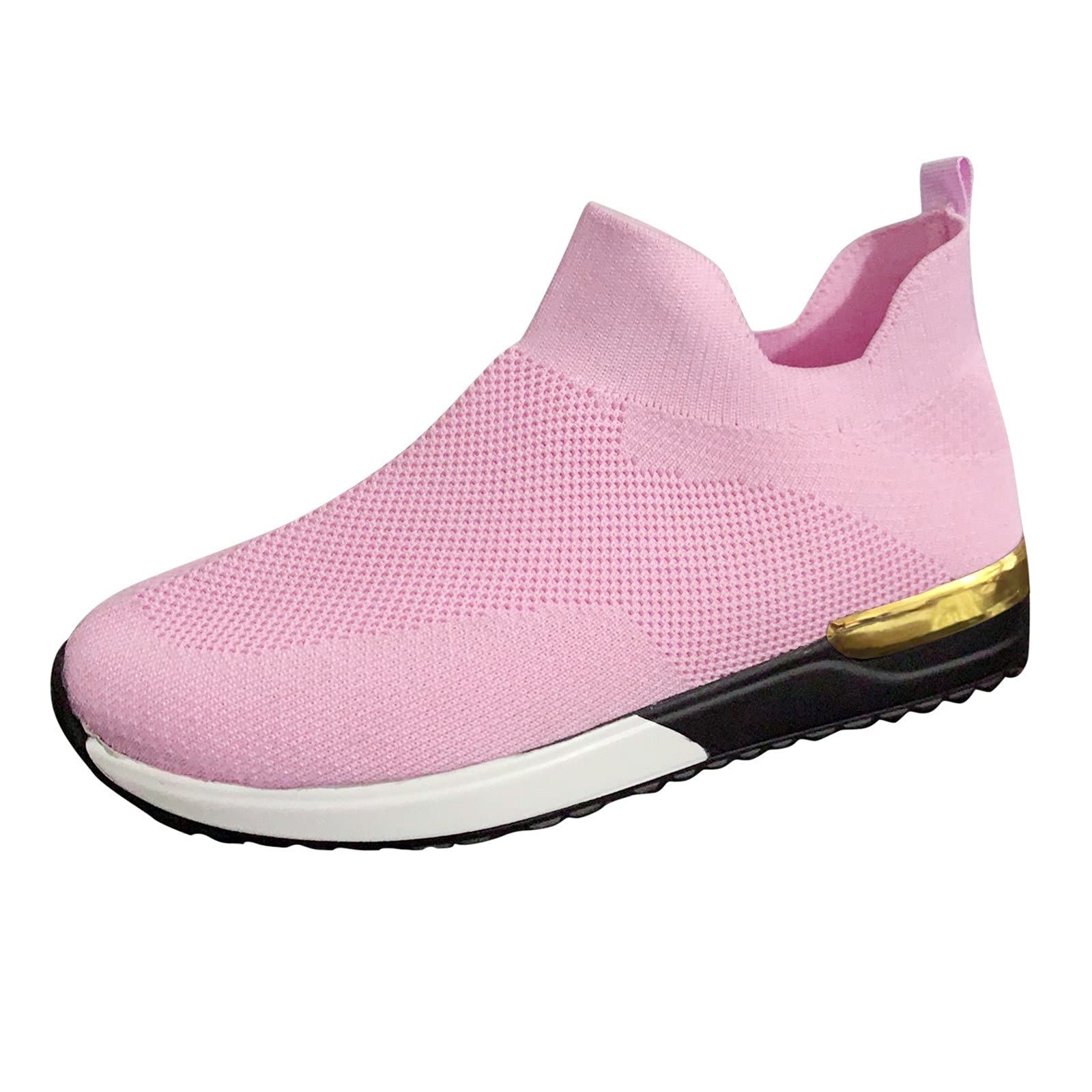 MOLayys Women's Breathable Mesh Sneakers - Lightweight Running Shoes for Women, Solid Color Summer Sports Shoes - Perfect for Outdoor Jogging, Gym Workouts & Casual Wear