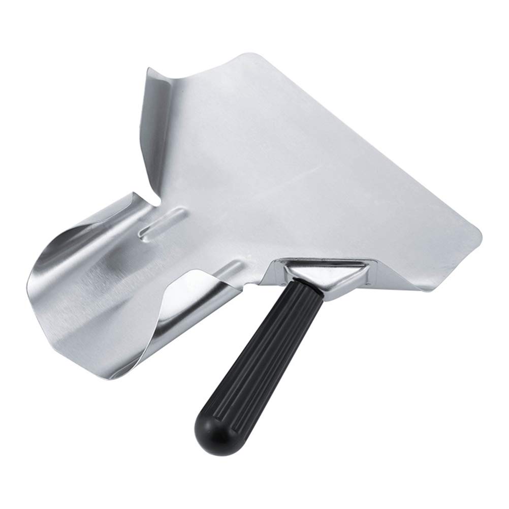 Stainless Steel Popcorn Scoop & French Fry Bagger - Multi-Purpose Dessert Scooper for Snacks, Ice Cream, and Dry Goods - Perfect for Movie Nights, Parties, and Food Service