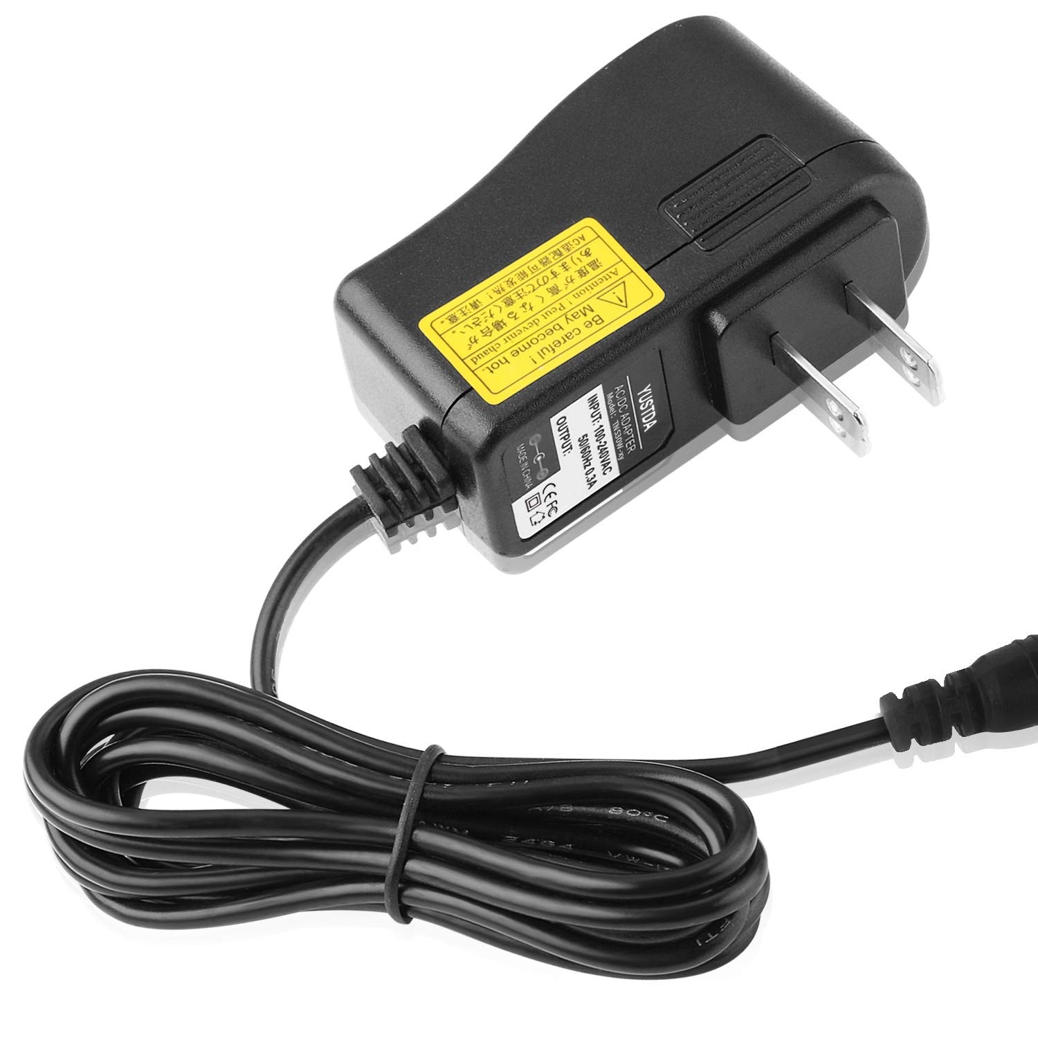 Braun 1500 Lumen LED Rechargeable Work Light Wall Charger & AC Power Adapter - Replacement Power Cable for Model 64078 - Perfect for Construction Sites, Workshops & Emergency Lighting