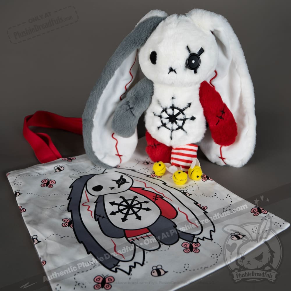 Plushie Dreadfuls ADHD Rabbit Stuffed Animal - Soft Plush Toy for Kids with ADHD, Anxiety Relief & Sensory Comfort | Perfect for Therapy, Bedtime & Emotional Support