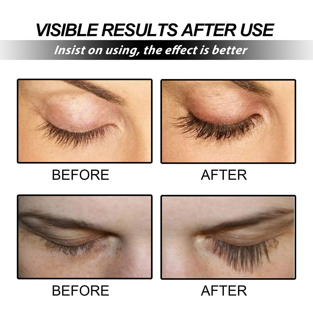 **Eyelash Growth Serum for Longer, Thicker Lashes - 5ml Lash & Brow Enhancer with Natural Extracts - Fast-Acting Eyelash Conditioner for Stronger, Healthier Lashes - Perfect for Daily Use & Special Occasions**