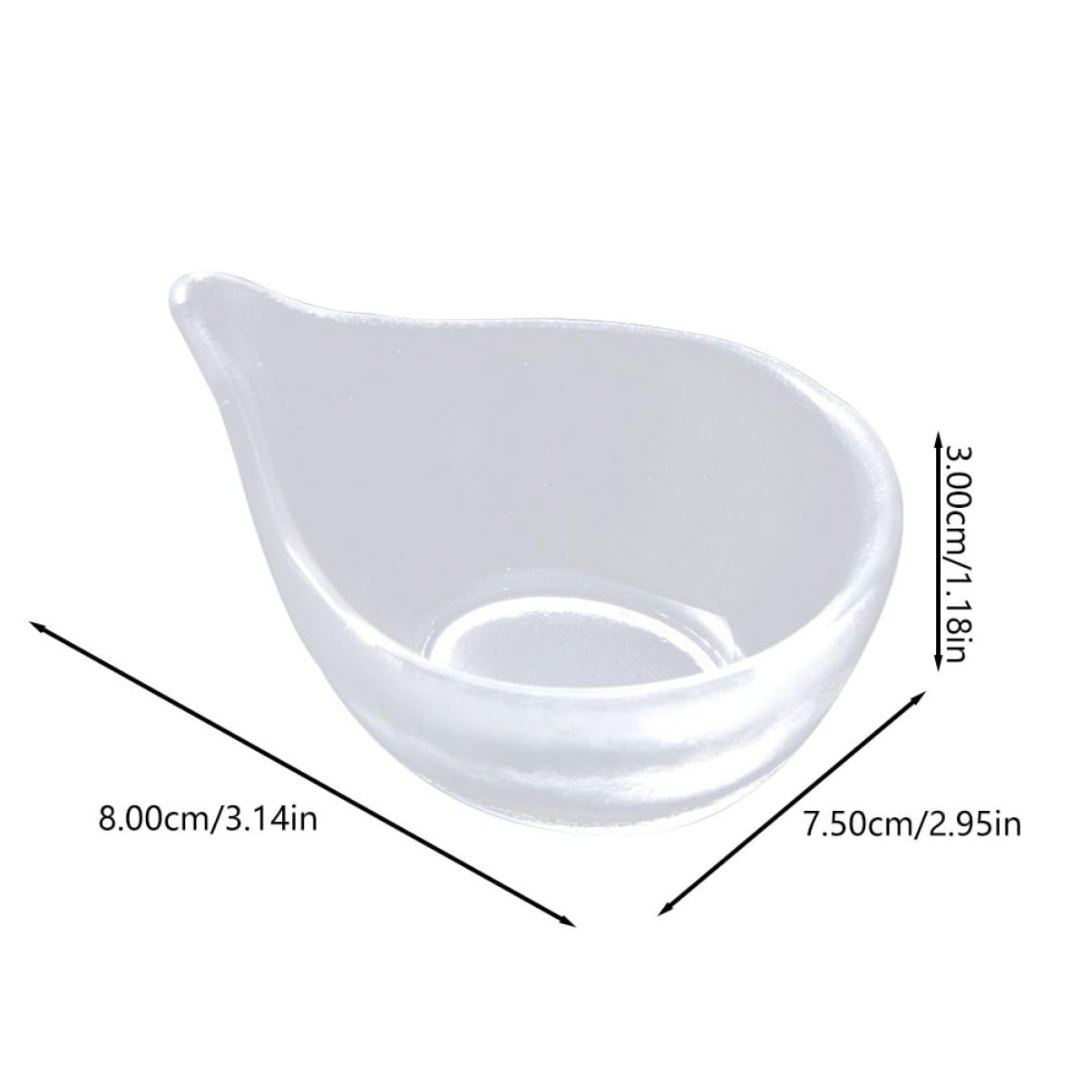Premium Glass Facial Mask Mixing Bowl for DIY Beauty Treatments - Salon & Home Use - Perfect for Mixing Masks, Scrubs & Skincare Products