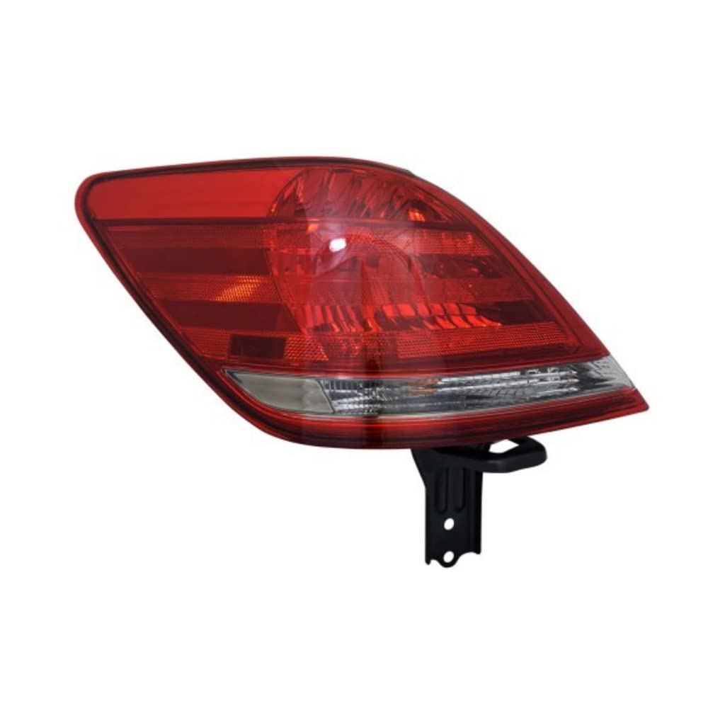 Toyota Avalon Tail Light Assembly 2008-2009 Driver Side with Bulbs - Black Housing CAPA Certified (Part# TO2804122, OEM# 81560-07050) | Replacement for Broken or Damaged Lights | Perfect for Night Driving and Enhanced Vehicle Safety