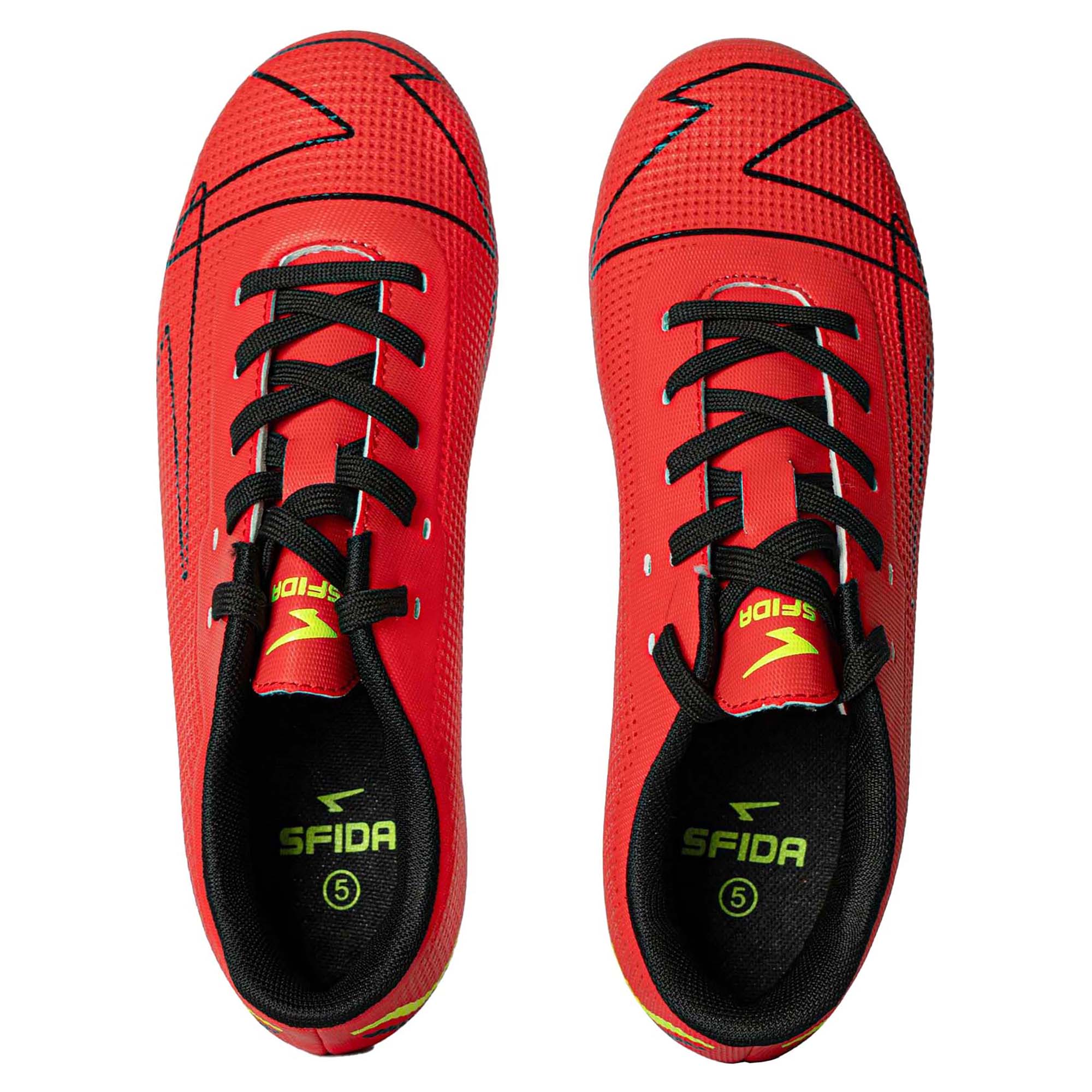 Conquer Junior's Football Cleats - Lightweight Soccer Shoes for Kids with Enhanced Traction - Perfect for Youth Matches, Training, and Outdoor Play