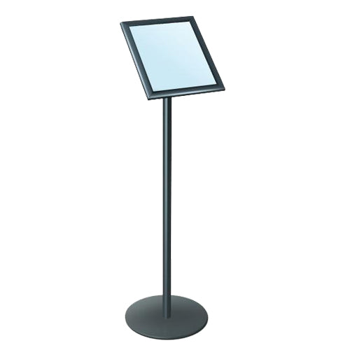 11x14 Angled Sign Frame - Snap Open Display Stand for Menus, Posters & Signs - Perfect for Restaurants, Retail Stores & Events