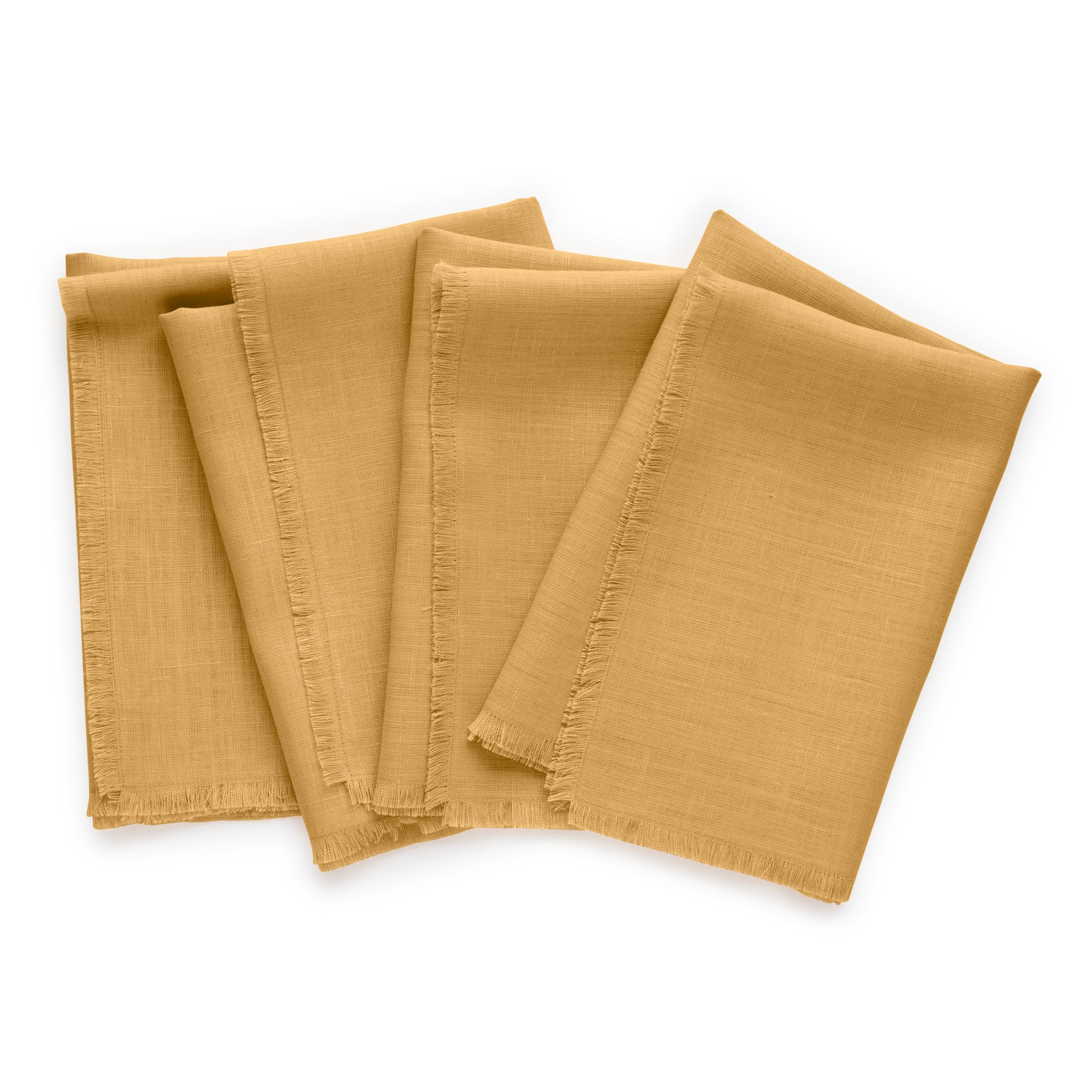 Elegant Fringe Napkins Set of 4 - Premium Cotton Decorative Table Linens for Dinner Parties, Weddings & Home Decor