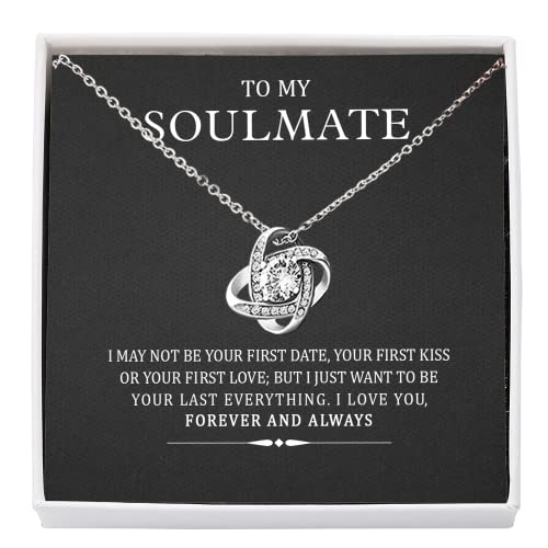 To My Soulmate - Knot Necklace