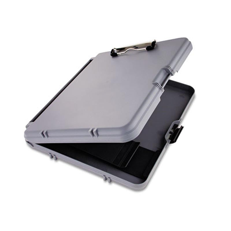 WorkMate Storage Clipboard for 8.5 x 12 Forms - Charcoal Grey - Perfect for Office, School & Field Work Organization