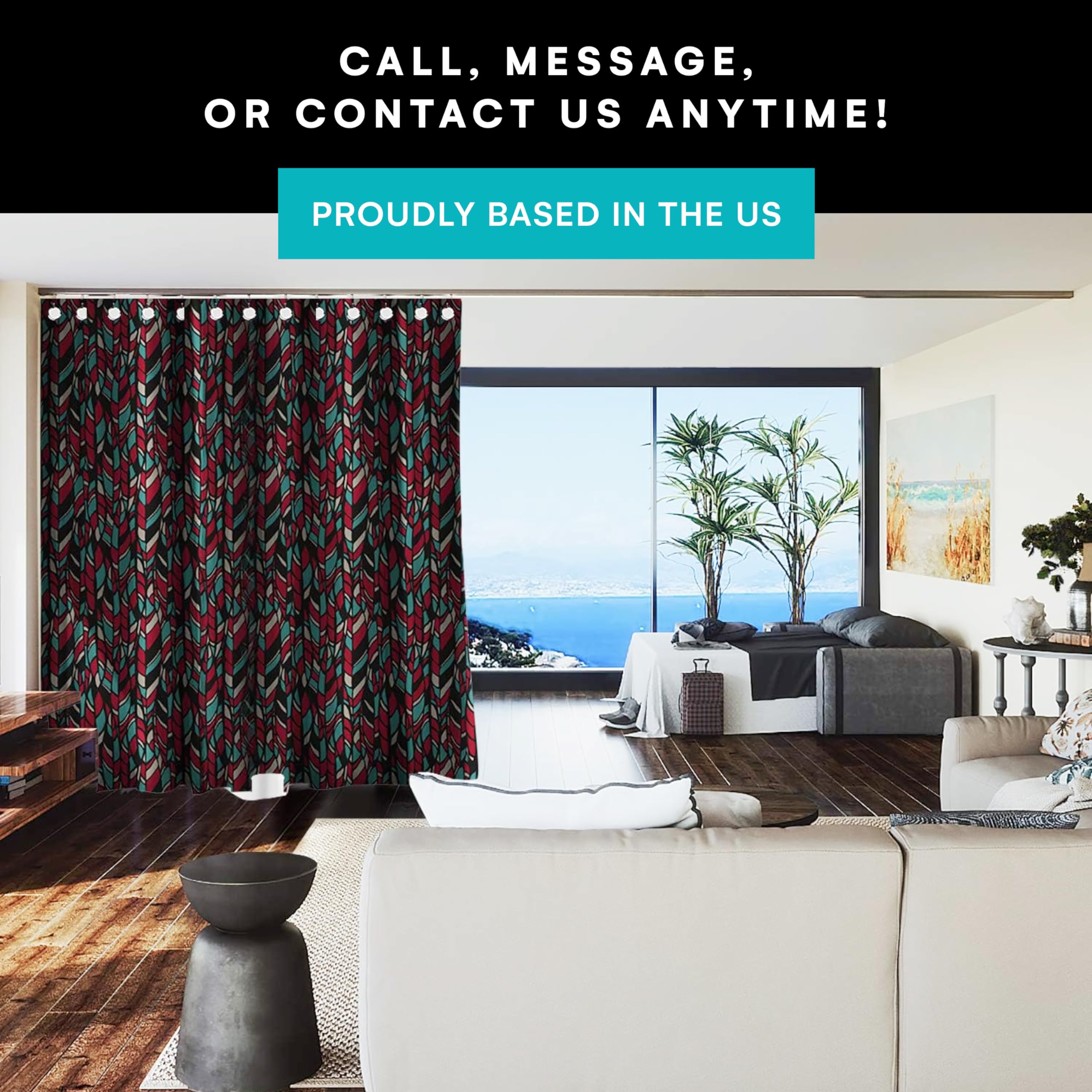 Premium Stained Glass Room Divider Curtain - 8ft Tall x 10ft Wide for Home & Office Privacy - Perfect for Partitioning Spaces, Creating Private Areas, and Enhancing Room Decor