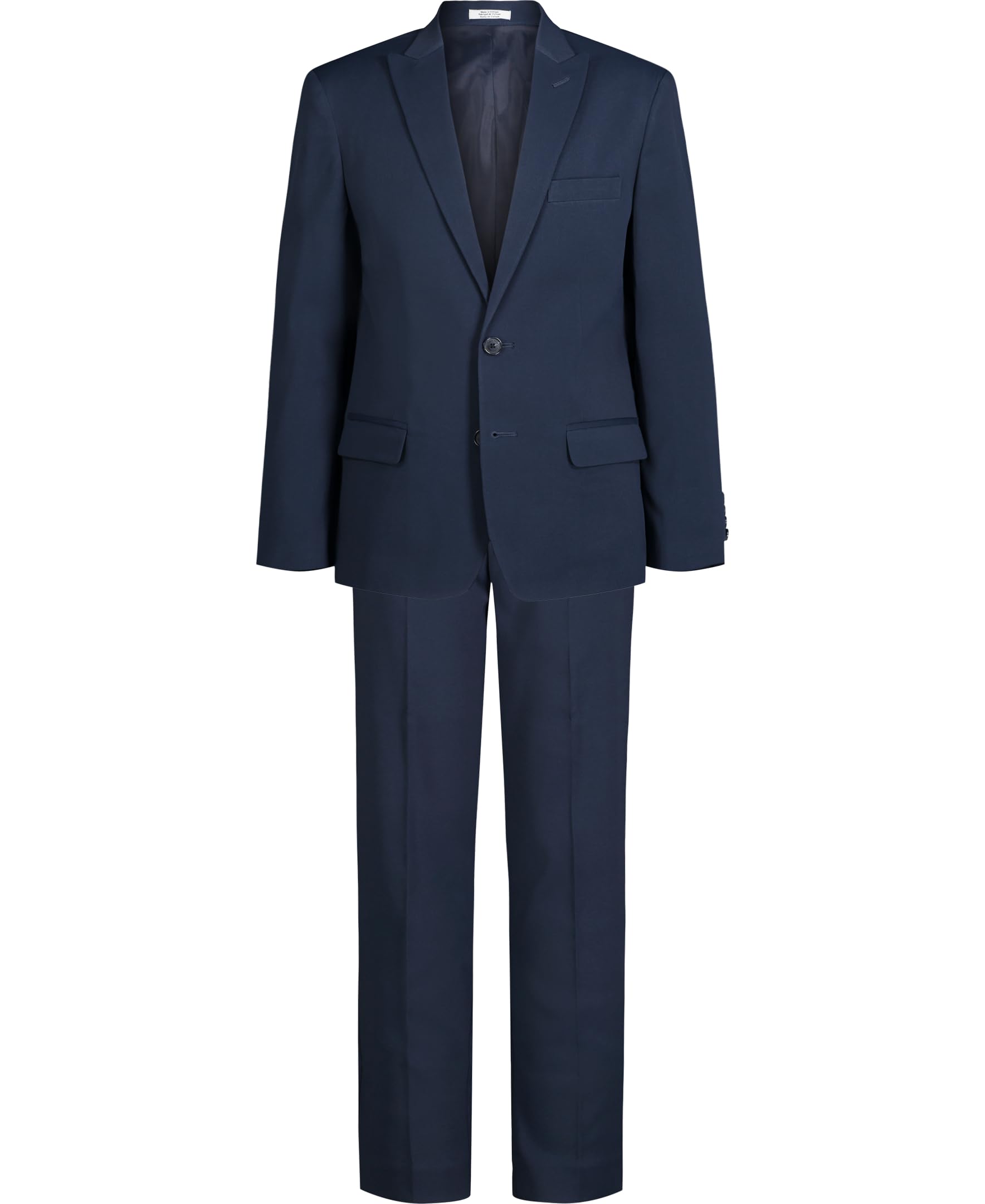 Calvin Klein Boys' 2-Piece Formal Suit Set - Blazer & Dress Pants for Weddings, School Photos & Special Occasions | Premium Kids Formal Wear