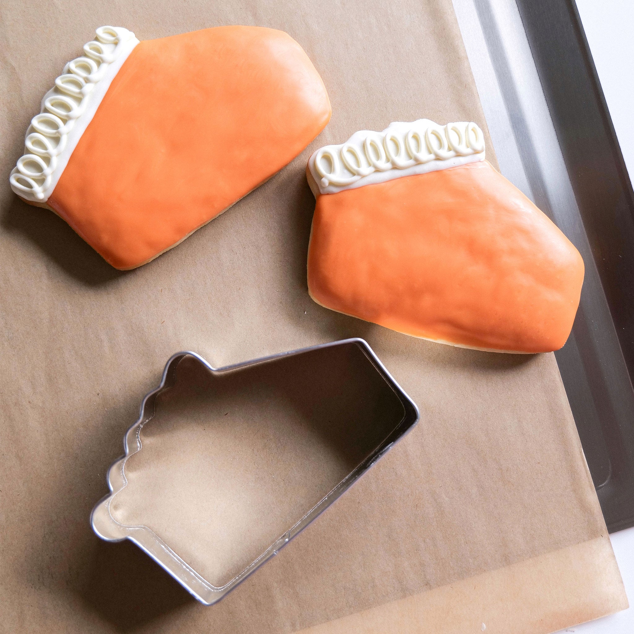 Premium Stainless Steel Pie Slice Cookie Cutter Set - 3 Sizes for Baking, Pastry & Dessert Decor - Perfect for Christmas, Thanksgiving & Holiday Cookies