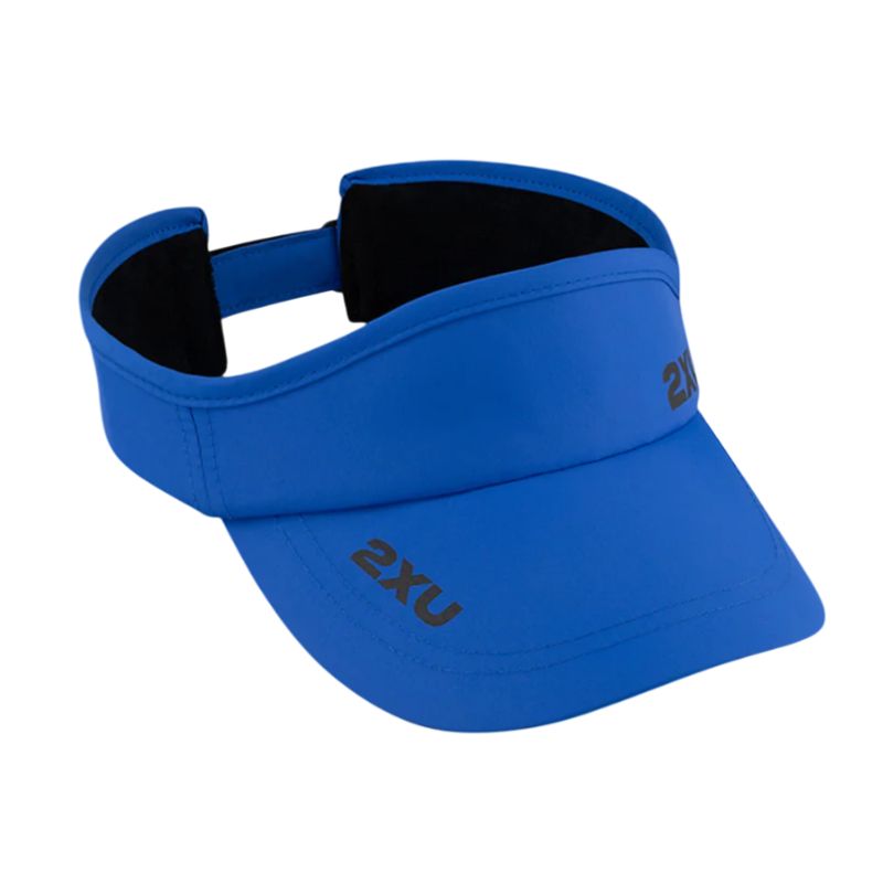 2XU Performance Running Visor for Men & Women - Lightweight Sweat-Wicking Sun Protection for Outdoor Sports & Training