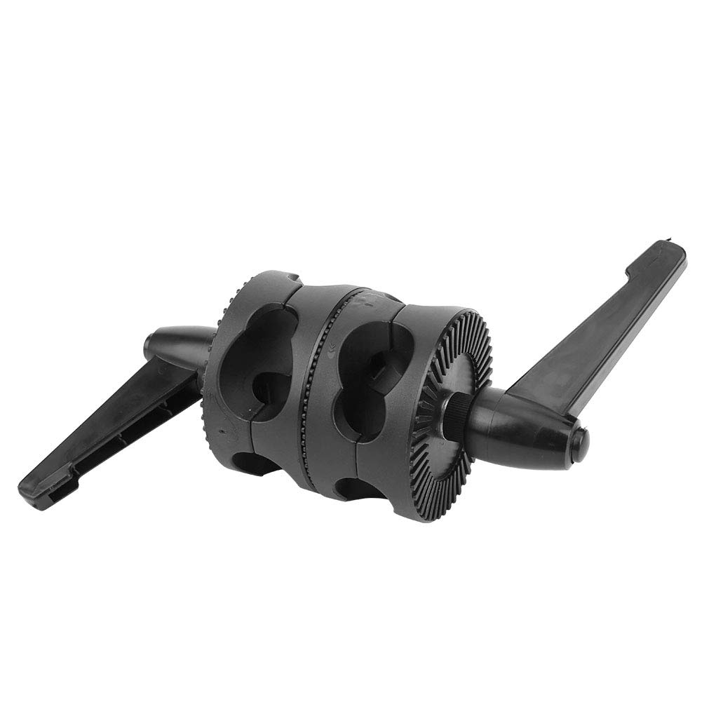 Janzoom Universal Photography Light Stand Grip Head - Black Studio Light Stand Adapter for Professional Photography & Video Lighting (Perfect for Portrait, Product, and Studio Lighting Setups)