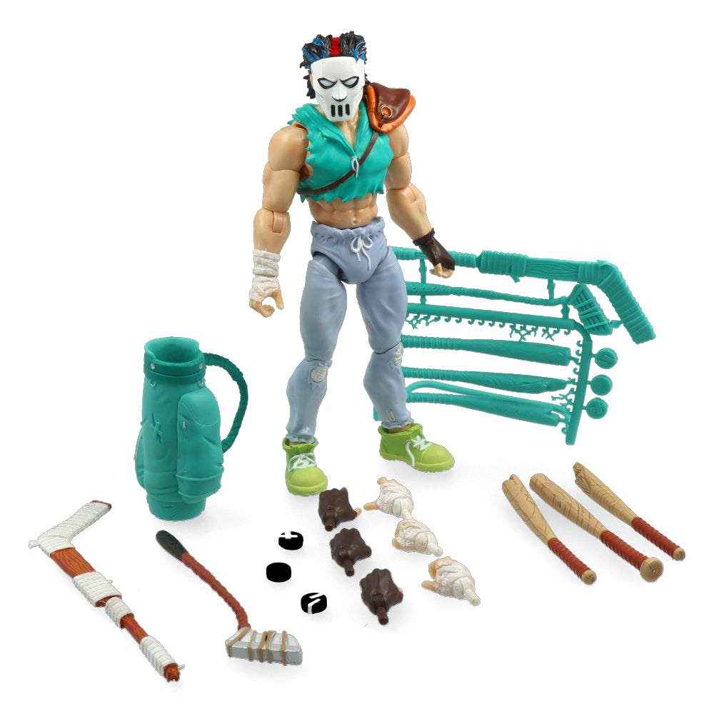 Casey Jones TMNT Ultimates Action Figure - Teenage Mutant Ninja Turtles Collectible Toy for Fans & Display - Perfect for Home Decor, Gift Giving, and TMNT Collections