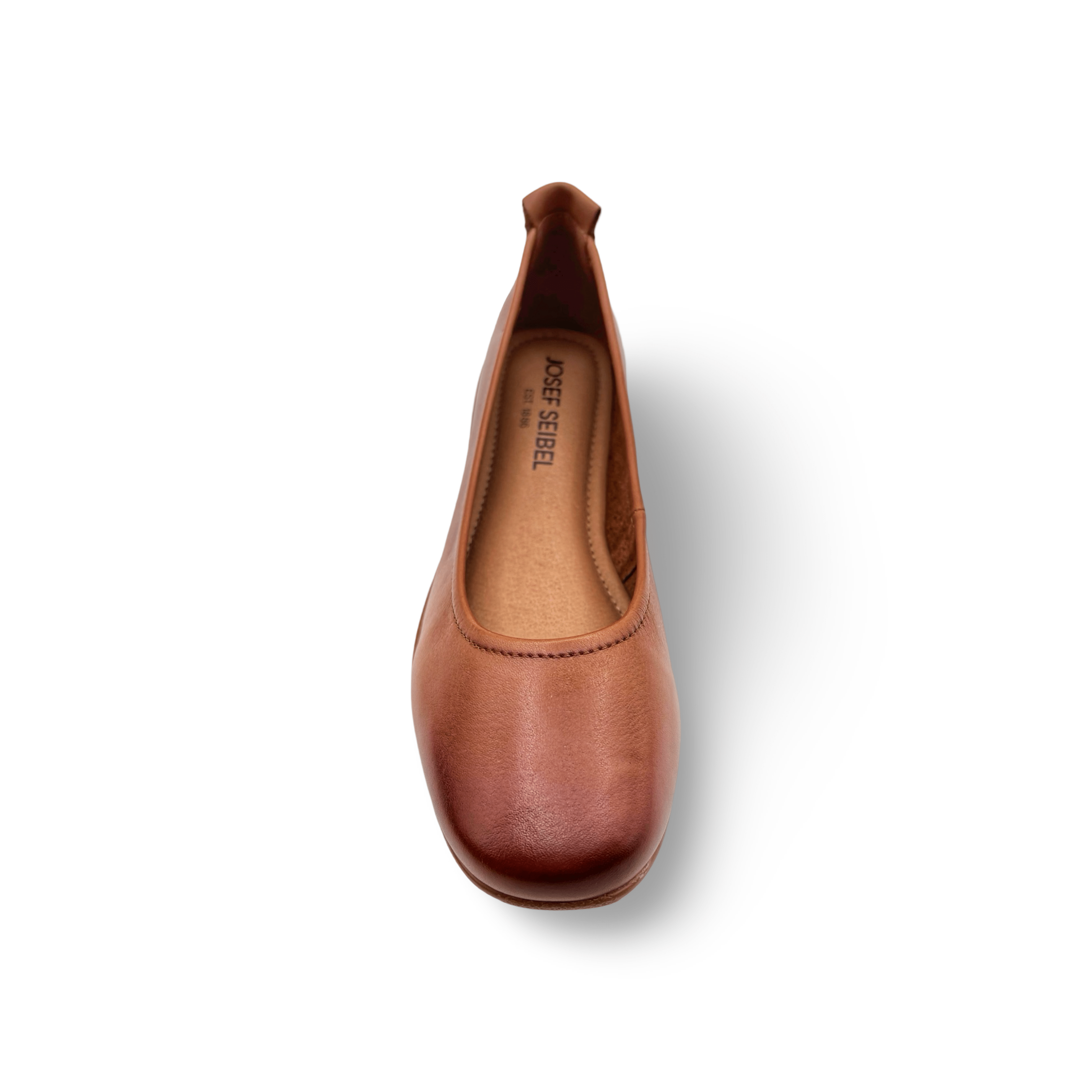 Premium Fenja Genuine Camel Leather Flats for Women - Comfortable & Stylish Casual Shoes for Work, Travel & Everyday Wear