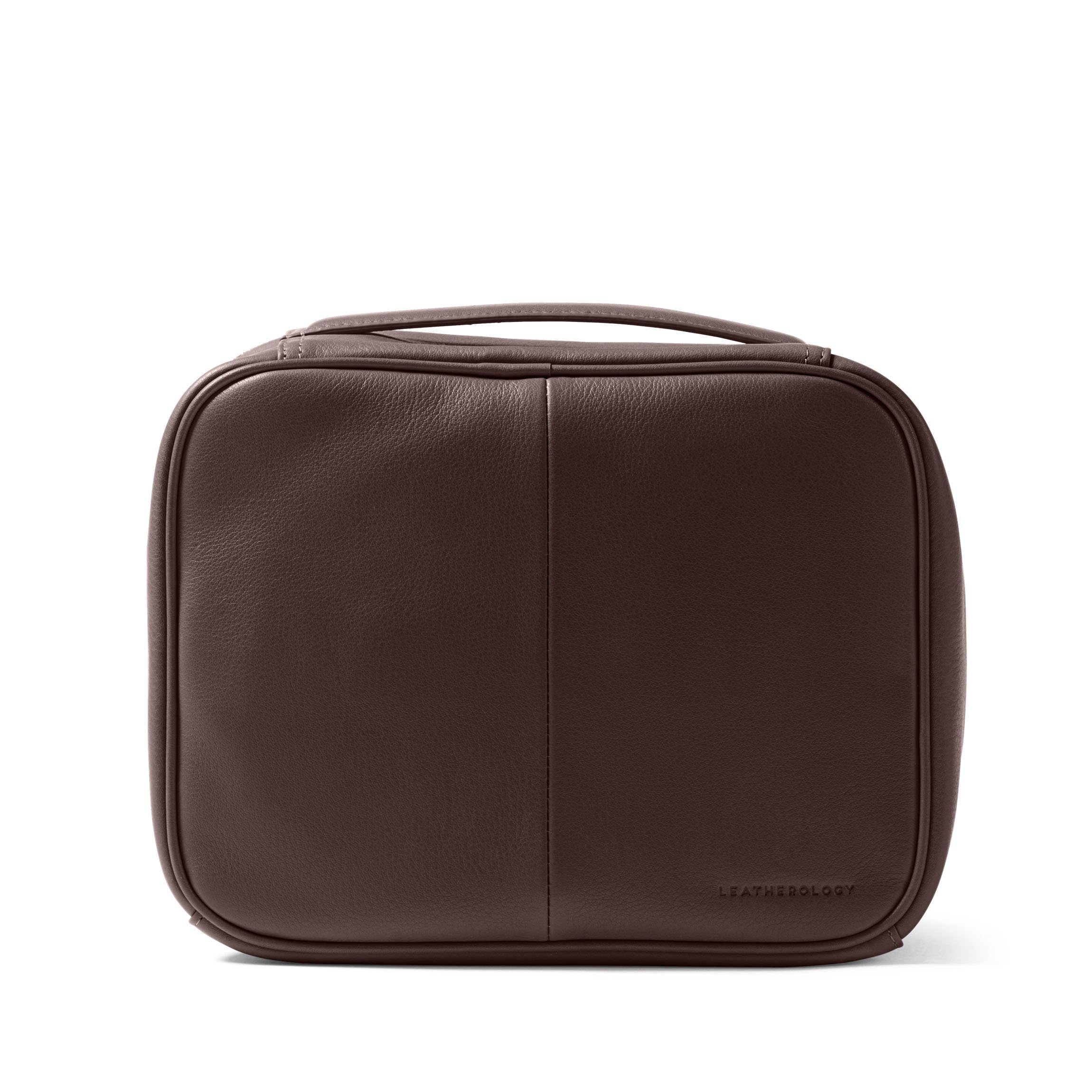 Premium Large Travel Organizer Bag - Durable Brown Leather for Suitcase Packing, Business Trips & Vacation Essentials | Perfect for Carry-On Luggage & Weekend Getaways