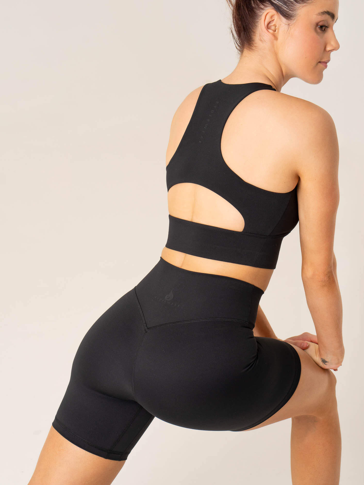 NKD Arch Mid Length Shorts for Men - Comfortable Black Athletic Shorts for Running, Gym, and Casual Wear