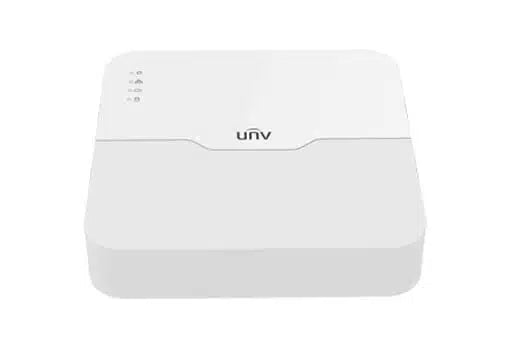 Uniview NVR501-04B-LP4 4 Channel 1 SATA Network Video Recorder for Home & Business Security Surveillance - Compatible with IP Cameras, 24/7 Recording, Remote Monitoring