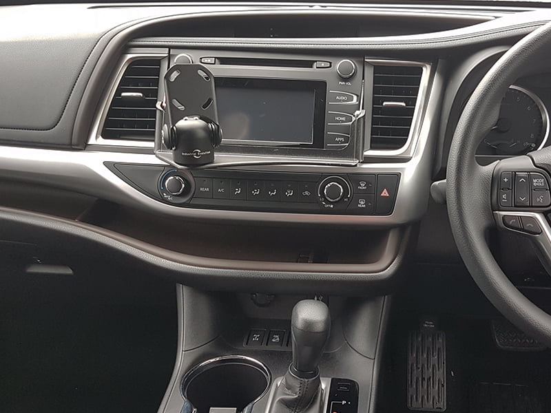 Industrial Evolution InDash Mount for Toyota Kluger (2013-2020) - Secure Car Phone Holder for GPS Navigation & Hands-Free Driving