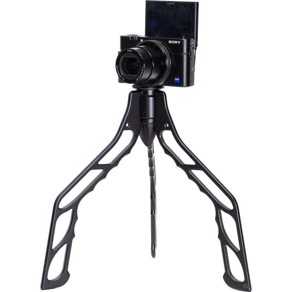 SwitchPod DSLR Tripod - Lightweight Aluminum Smartphone Camera Stand for iPhone & Android - Durable & Indestructible - Perfect for Selfies, Vlogging, Photography & Content Creation - Ideal for Travel, YouTube, Live Streaming & Outdoor Adventures