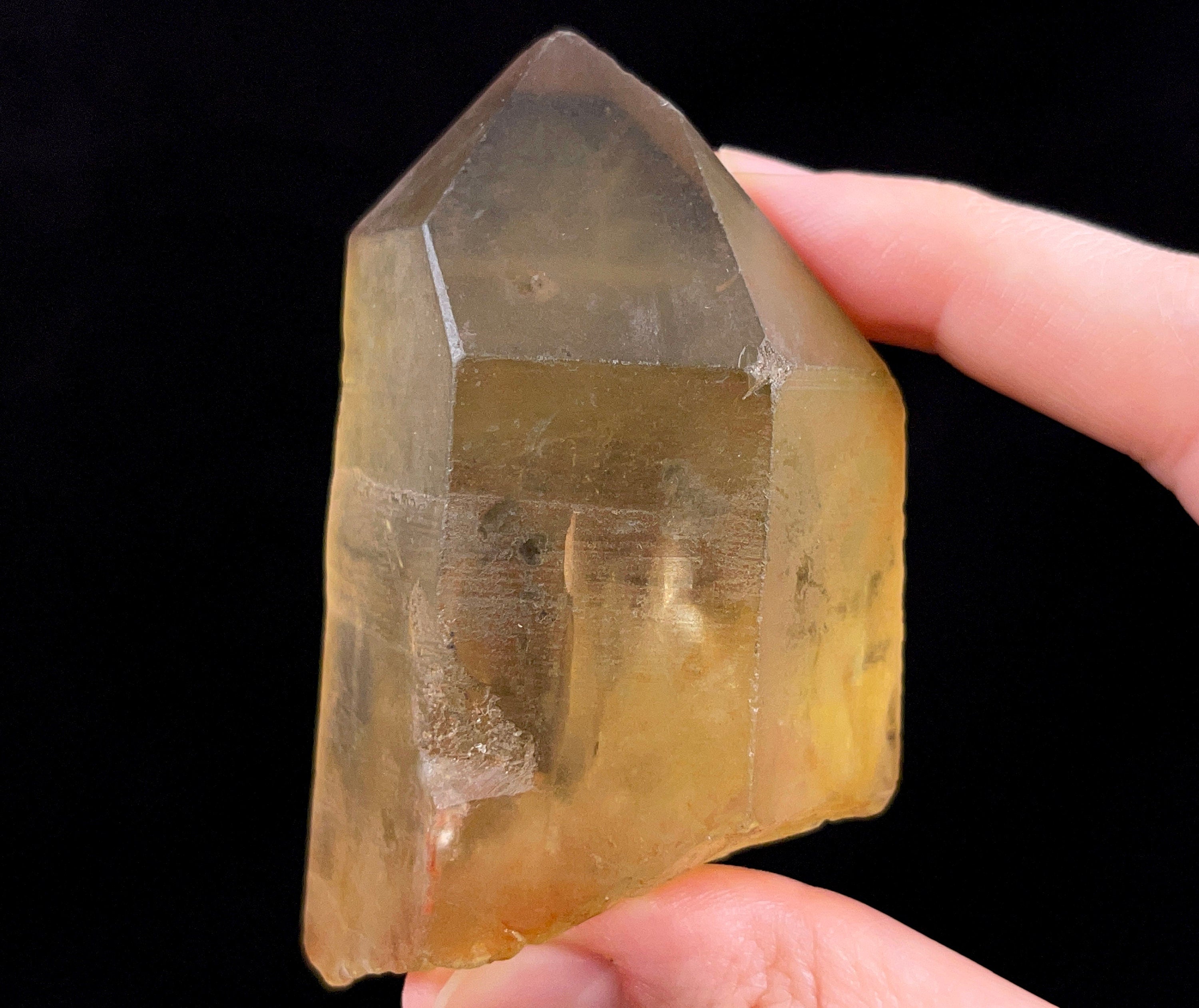 Natural CITRINE Raw Crystal Point - November Birthstone, Healing Stone for Home Decor & Meditation | Raw Crystals & Gemstones for Spiritual Healing, Chakra Balancing & Positive Energy (51864)