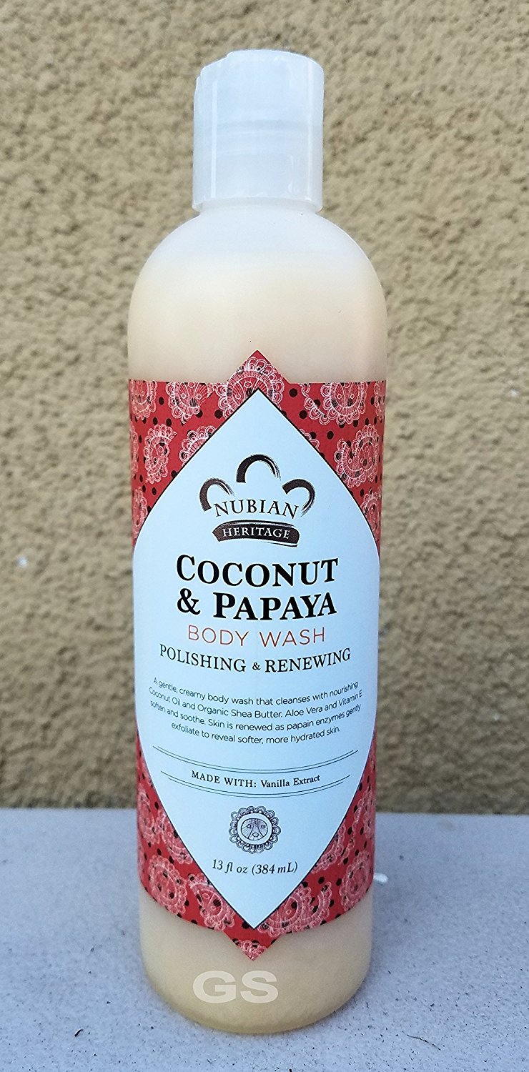 Organic Coconut & Papaya Body Wash for Women & Men - Hydrating & Moisturizing Shower Gel with Natural Ingredients - Perfect for Dry Skin & Daily Relaxation