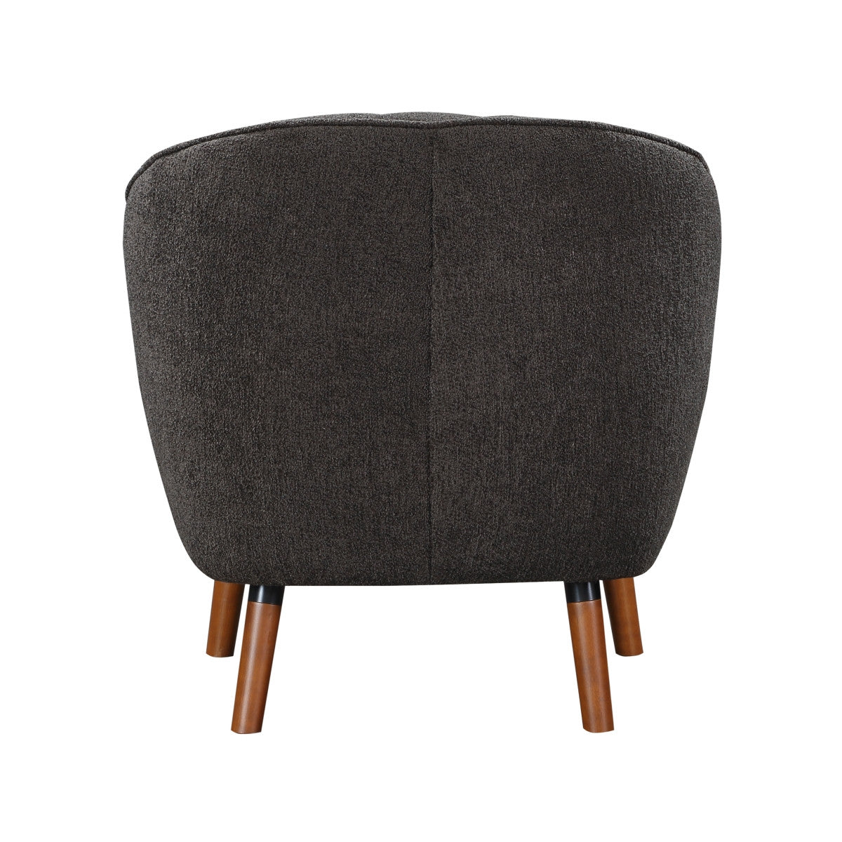 Calypso Accent Chair - Charcoal Gray Modern Lounge Chair for Living Room, Bedroom & Office - Comfortable Mid-Century Style Seating for Home Decor