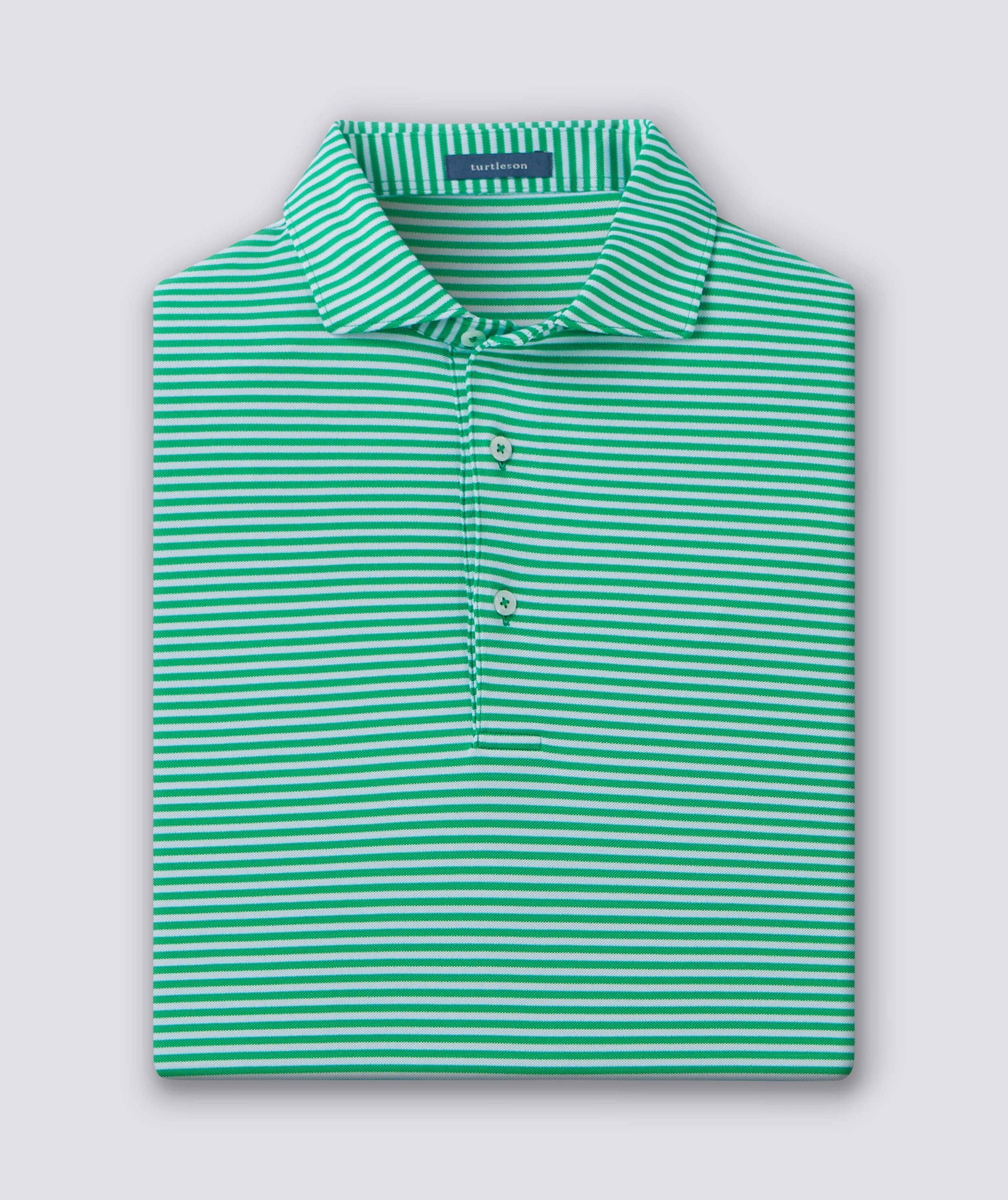 Tanner Stripe Performance Polo Shirt for Men - Breathable Moisture-Wicking Golf & Casual Wear - Closeout Sale | Perfect for Golf, Tennis & Business Casual Outfits