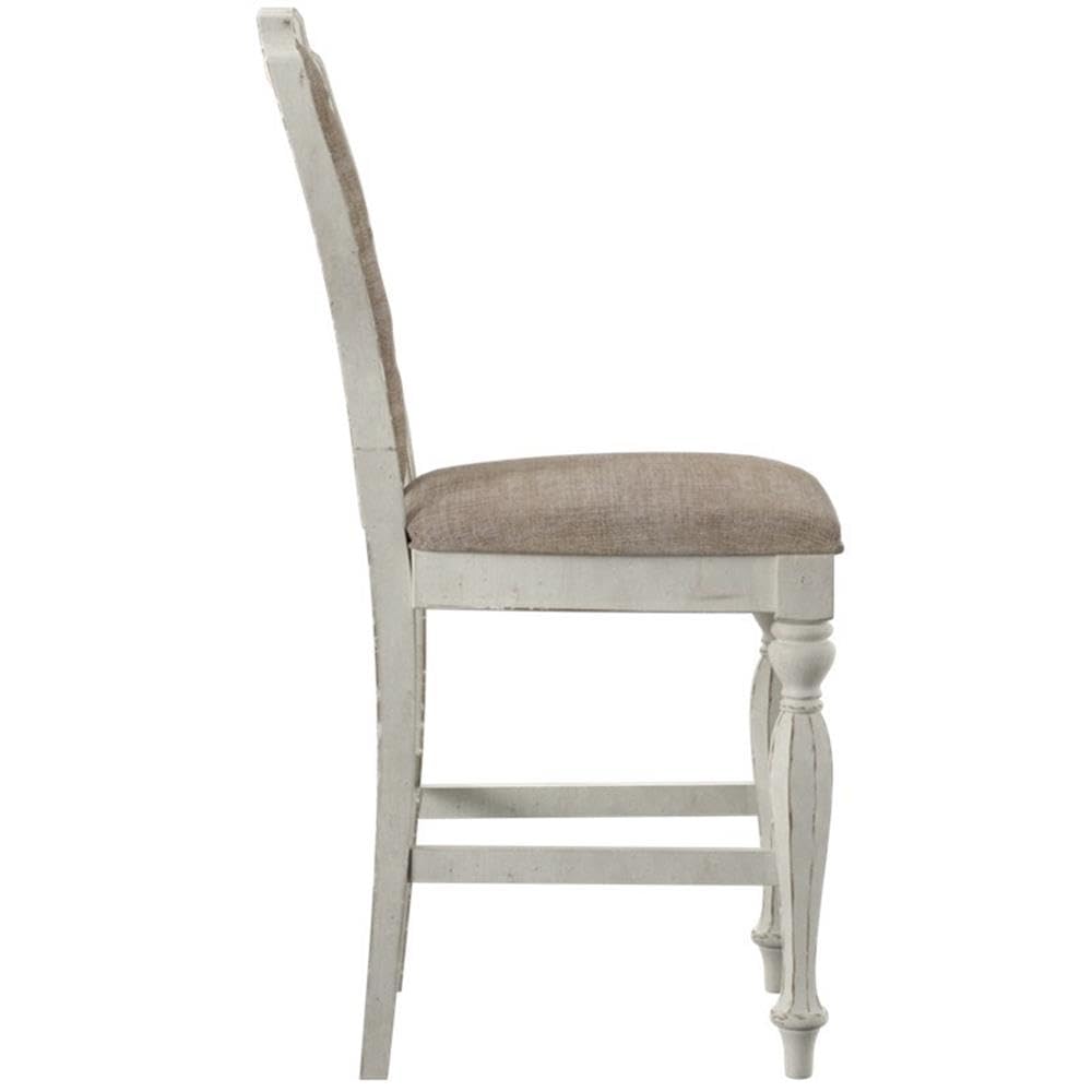 Liberty Furniture Counter Height Bar Stool - Adjustable Swivel Kitchen Island Chair with Padded Seat - Perfect for Dining, Kitchen, and Breakfast Nook