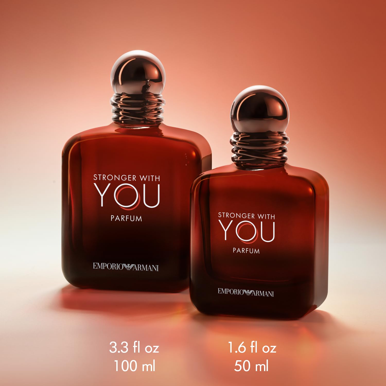 Armani Beauty Stronger With You Men's Cologne - Woody & Ambery Fragrance with Rum, Bergamot, Lavender, Cedarwood & Vanilla Notes - Premium Perfume for Date Night & Special Occasions