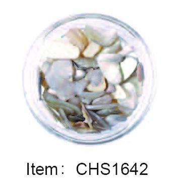 CRUSH SHELL GREY BLUE CHS1642 - Premium Quality Shell Necklace for Women, Trendy Beach Jewelry Gift for Her | Perfect for Summer Vacations, Beach Parties & Boho Fashion Accessories