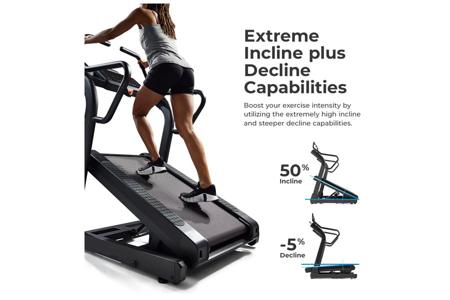 California Fitness IT8 Incline Trainer Treadmill - 15% Incline, 12 MPH, 400 LBS Capacity | Home Gym Cardio Equipment for Running & Walking | Perfect for Small Spaces & Weight Loss Training