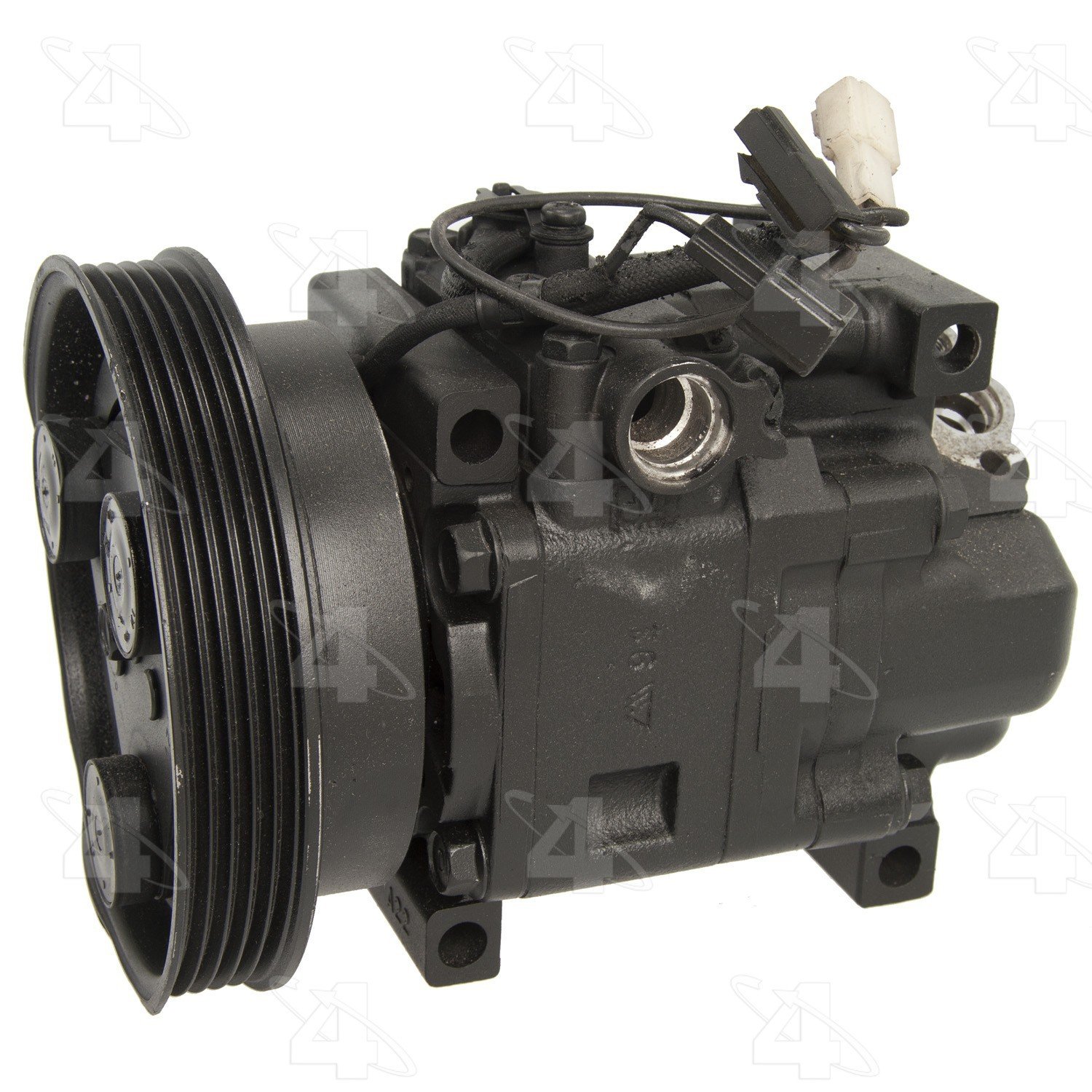 Four Seasons 67473 Remanufactured A/C Compressor with Clutch - High Performance Auto AC Compressor for Car & Truck - Perfect for Summer Cooling & HVAC System Repair