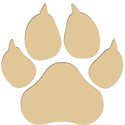 Personalized Walnut Desk Name Plate with Paw Print Engraving - Custom Office Name Sign for Professionals, Home Office & Gift Giving